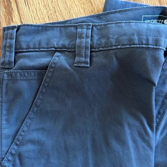 carhartt  Utility Pants Carhartt B11 - Washed Duck Work , Loose Fit Dungarees - Picture 4 of 5